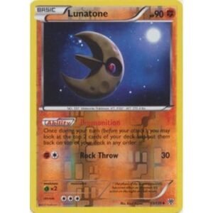 Plasma Storm 073/135 Lunatone (Reverse Holo)