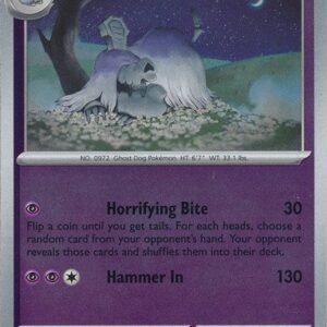 Mega Evolution 066/132 Houndstone (Reverse Holo)