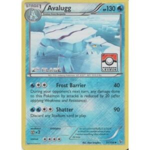 XY Flashfire 31/106 Avalugg (League Promo 2nd place)