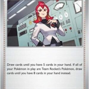 SV Destined Rivals 171/182 Team Rocket’s Ariana (Prize Pack League Promo Non-Holo)