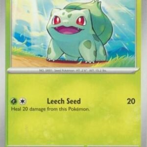 Scarlet & Violet 151 001/165 Bulbasaur