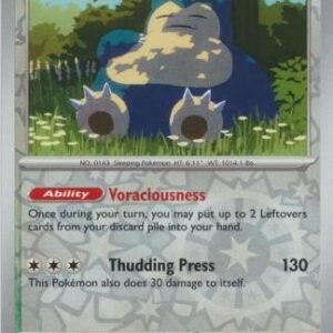 Scarlet & Violet 151 143/165 Snorlax (Reverse Holo)