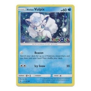 SM Guardians Rising 21/145 Alolan Vulpix (Toys R Us Cosmo Holo)