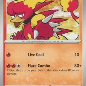 Scarlet & Violet 151 126/165 Magmar