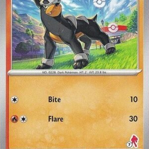 Scarlet & Violet (Base Set) 033/198 Houndour (Armarouge Symbol 7)