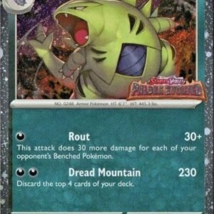 SV Paldea Evolved 135/193 Tyranitar (Cosmo Holo Paldea Evolved Stamp)