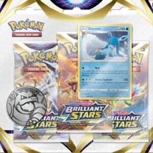SWSH Brilliant Stars 3 Pack Blister Glaceon