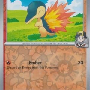 SV Destined Rivals 032/182 Ethan's Cyndaquil (Reverse Holo)