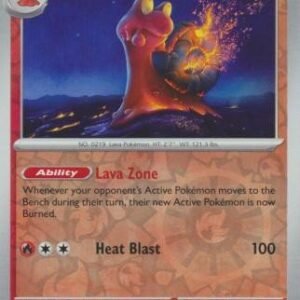 SV Temporal Forces 029/162 Magcargo (Reverse Holo)