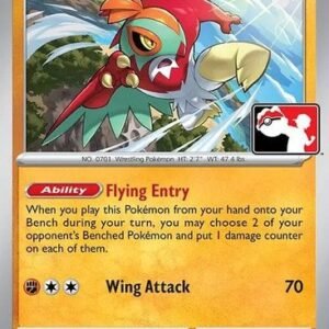 Scarlet & Violet (Base Set) 118/198 Hawlucha (Prize Pack League Promo Non-Holo)