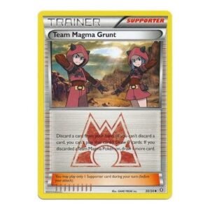 XY Double Crisis 30/34 Team Magma Grunt