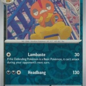 SV Paldean Fates 061/091 Scrafty (Reverse Holo)