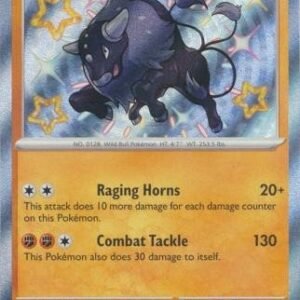 SV Paldean Fates 172/091 Paldean Tauros (Holo Shiny)