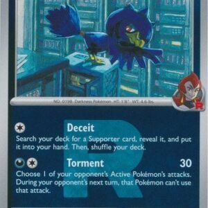 ME Ascended Heroes 126/217 Team Rocket's Murkrow (Reverse Holo ROCKET SYMBOL)
