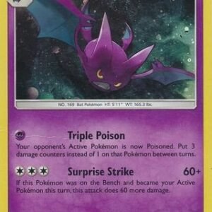 Sun and Moon (Base Set) 56/149 Crobat (Cosmo Holo)