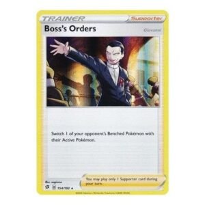 Rebel Clash 154/192 Boss's Orders [Giovanni] (Holo)