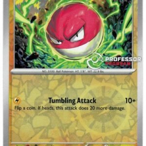 Scarlet & Violet 151 100/165 Voltorb (COSMO HOLO Professor Program League Promo)