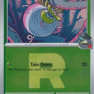 ME Ascended Heroes 018/217 Team Rocket's Tarountula (Reverse Holo ROCKET SYMBOL)
