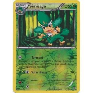 XY Base Set 11/146 Simisage (Reverse Holo)