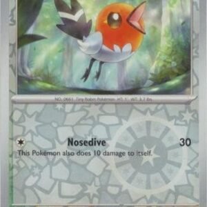SV Paldea Evolved 163/193 Fletchling (Reverse Holo)
