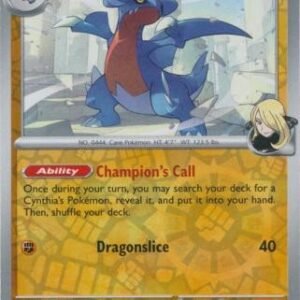 SV Destined Rivals 103/182 Cynthia's Gabite (Reverse Holo)