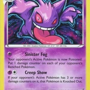 XY Break Through 060/162 Gengar (Cosmo Holo)