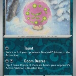 Scarlet & Violet (Base Set) 129/198 Spiritomb (Reverse Holo)