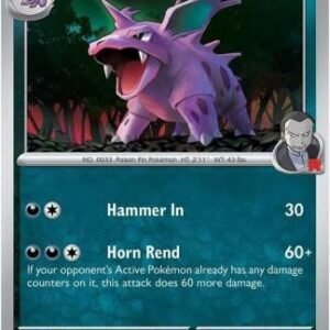 SV Destined Rivals 118/182 Team Rocket's Nidorino
