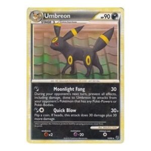 HS Undaunted 10/90 Umbreon (Non-Holo)