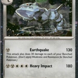 SV Paradox Rift 125/182 Steelix (Cosmo Holo)