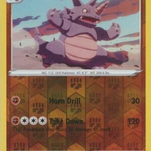 SWSH Lost Origin 090/196 Rhydon (Reverse Holo)