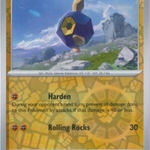 SV White Flare 046/086 Roggenrola (Reverse Holo)