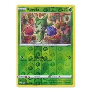 Sword & Shield (Base) 002/202 Roselia (Reverse Holo)