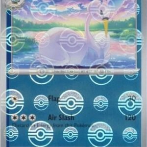 SV White Flare 026/086 Swanna (POKE BALL Reverse Holo)