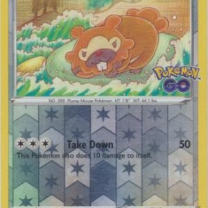 Pokemon GO 053/078 Ditto (Bidoof - Reverse Holo Unpeeled)