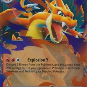 ME Ascended Heroes 022/217 Mega Charizard Y ex (Half Art)