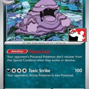 Scarlet & Violet (Base Set) 127/198 Muk (Prize Pack League Promo Non-Holo)