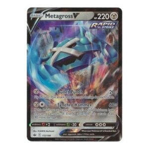 Chilling Reign 112/198 Metagross V (Half Art)