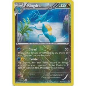 XY Primal Clash 107/160 Kingdra (Reverse Holo)