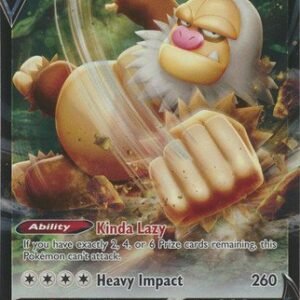 Pokemon GO 058/078 Slaking V (Half Art)