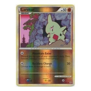HS Unleashed 50/95 Larvitar (Reverse Holo)