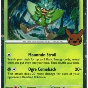 SV Twilight Masquerade 024/167 Teal Mask Ogerpon (Pikachu Pumpkin Cosmo Holo Stamp)