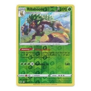Sword & Shield (Base) 014/202 Rillaboom (Reverse Holo)