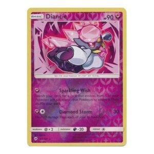SM Burning Shadows 094/147 Diancie (Reverse Holo)