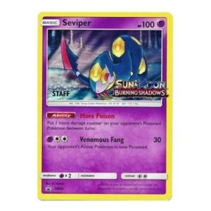 Sun & Moon Promo SM046 Seviper (Staff)