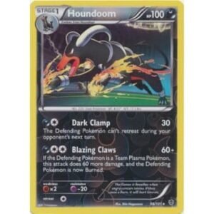 Plasma Blast 56/101 Houndoom (Reverse Holo)