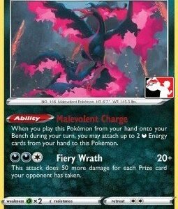 Evolving Skies 093/203 Galarian Moltres (Prize Pack League Promo Non-Holo)