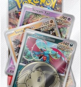 Scarlet and Violet Stellar Crown Premium Checklane Blister Roaring Moon