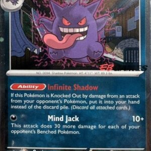 ME Perfect Order 050/088 Gengar (Cosmo Holo EB Games Stamp)