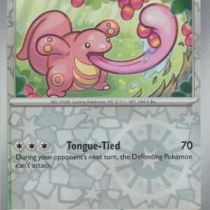 Scarlet & Violet 151 108/165 Lickitung (Reverse Holo)